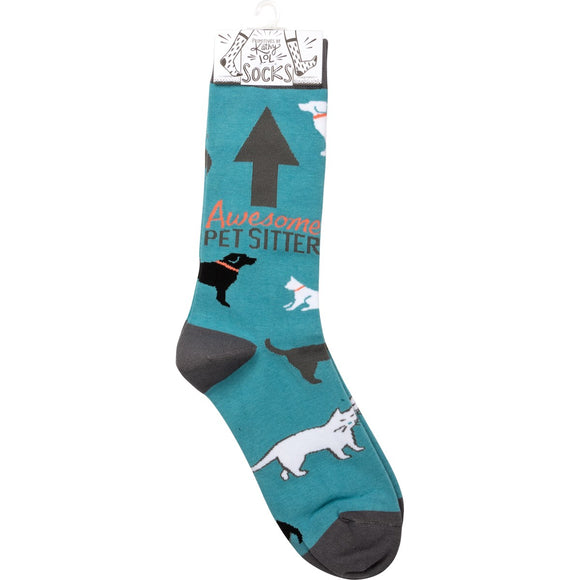Awesome Pet Sitter Socks