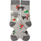 Feliz Naughty Dog Socks