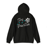 Stay Pawsitive (Teal Paws)