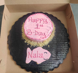 Circle Cat Cake