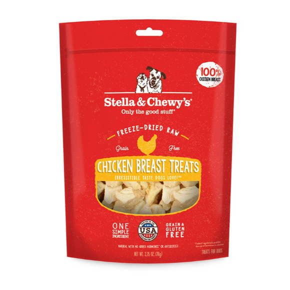 Stella & Chewy's Chicken Breast Freeze-Dried Raw Dog Treats