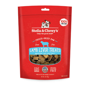 Stella & Chewy's Lamb Liver Freeze-Dried Raw Dog Treats