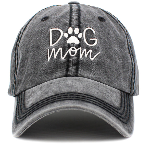 Dog Mom Hat Embroidered