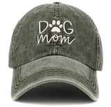 Dog Mom Hat Embroidered