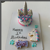 Unicorn Cake with MEAT