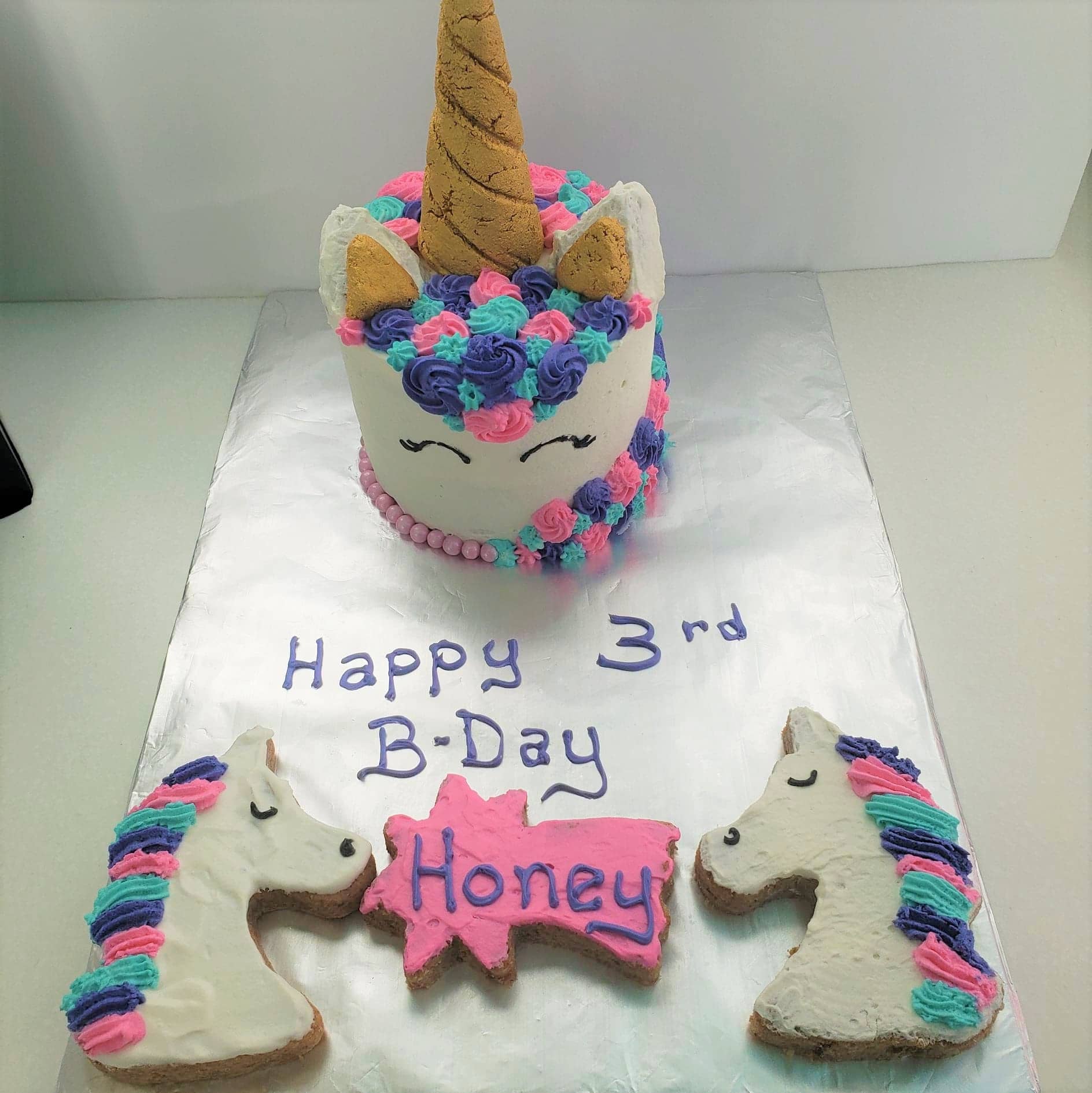Unicorn Cake It s So Fluffy Pet Bakery